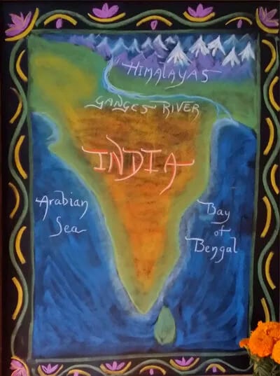 Ms. Pothof's India map
