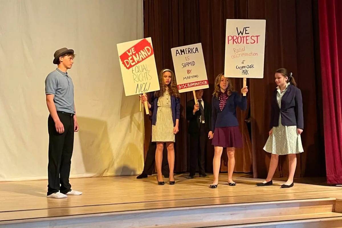 theatre students Summerfield Waldorf