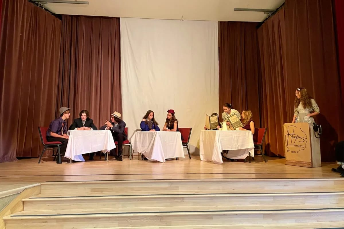 theatre students Summerfield Waldorf