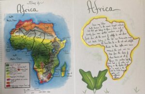 SWSF main lesson book africa page